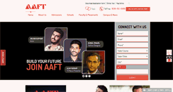 Desktop Screenshot of aaft.com